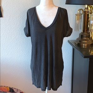 Brandy 💖 Melville super soft striped shirt dress